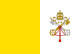 Bandeira: Santa Sé (Vaticano)