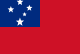 Bandeira: Samoa