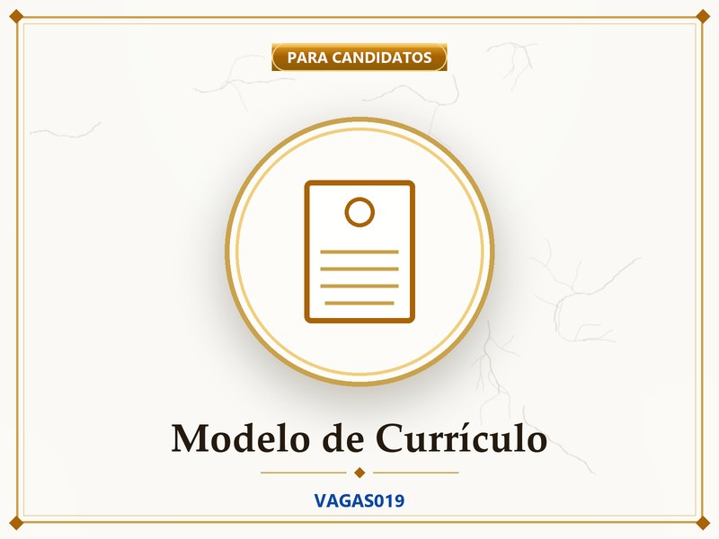 Modelo de Currículo