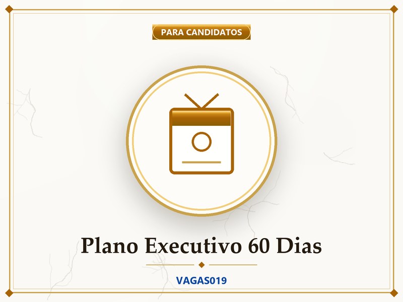 Plano Executivo 60 Dias